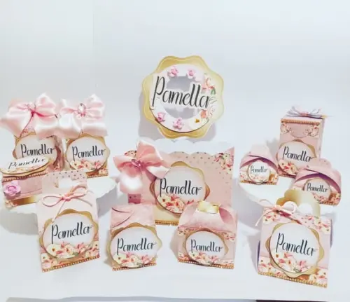 Arquivos de Corte Caixas Silhouette Rosé e Gold Maravilhosas