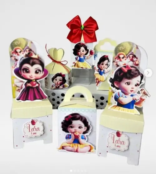 Branca de Neve Baby Arquivo de Corte Digital Studio e pdf