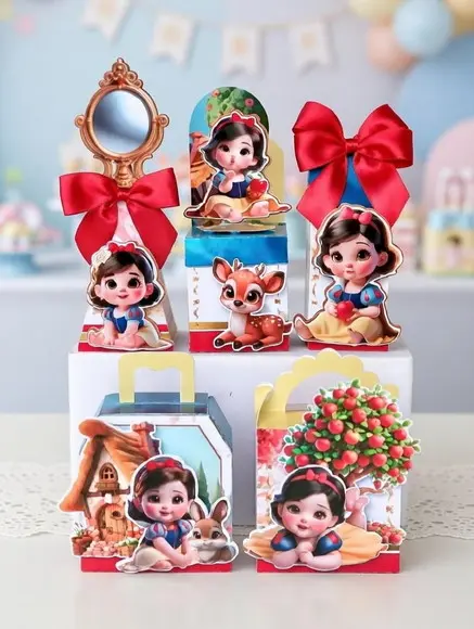 Branca de Neve Baby Arquivo de Corte Digital Studio e pdf