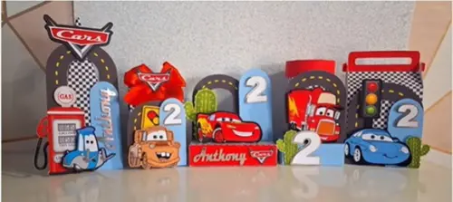 Carros Disney Arquivo de Corte Digital Studio e pdf