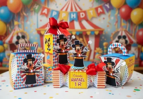 Circo do Mickey Arquivo de Corte Digital Studio