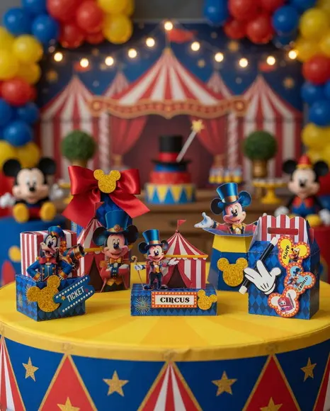 Circo do Mickey Arquivo de Corte Digital Studio e pdf