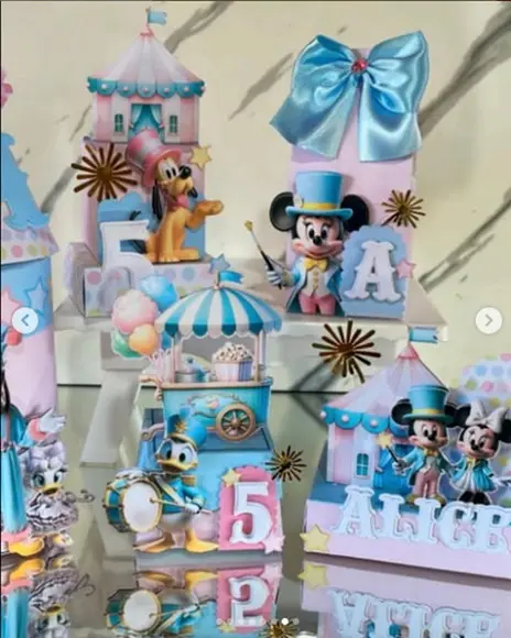 Circo Minnie e Mickey Arquivo Digital de Corte Studio e pdf