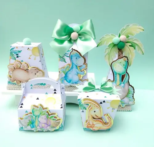 Dinos Baby Cute Arquivo de Corte Studio