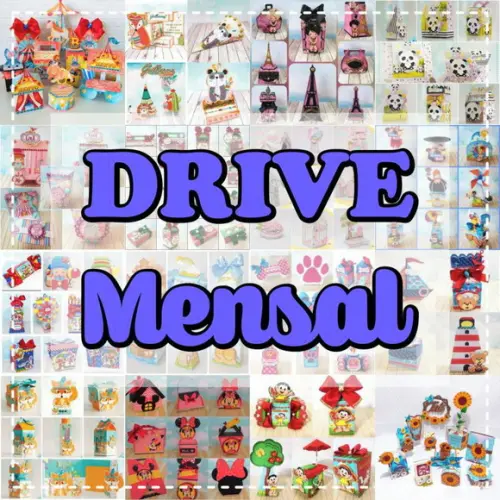 DRIVE ACESSO MENSAL SILHOUETTE, PDF E SVG **OPORTUNIDADE***!