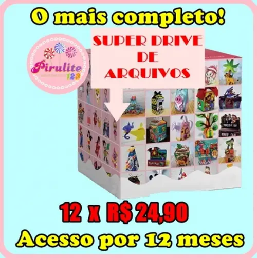 DRIVE DE ARQUIVOS. ACESSO 12 MESES !!!!!!