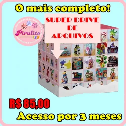 DRIVE DE ARQUIVOS. ACESSO POR 3 MESES