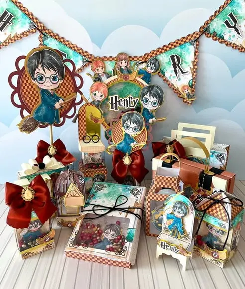 Harry Potter Arquivo de Corte Digital Studio e pdf