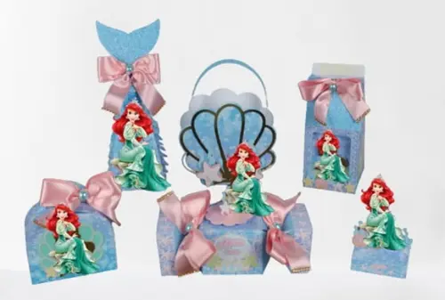 Kit Arquivo Corte Digital Silhouette Ariel Luxo *exclusivo*