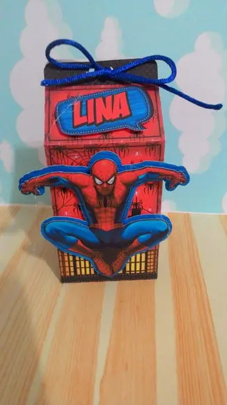 Kit Digital Arquivo Caixas Silhouette Homem Aranha