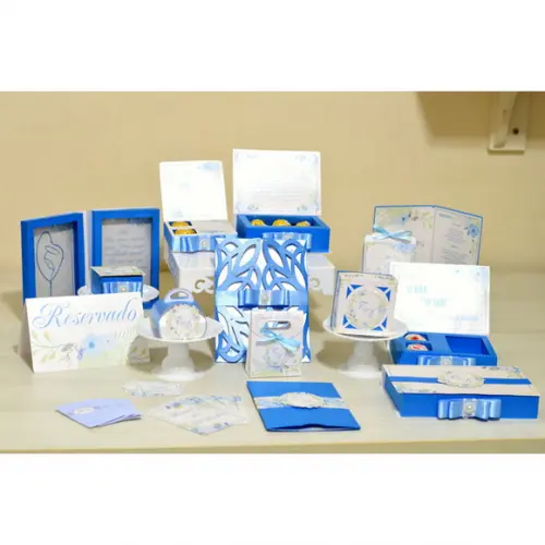 Kit Digital Arquivo de Corte Silhouette Casamento Luxo