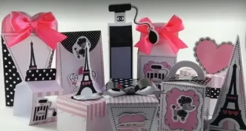Kit Digital Arquivo Silhouette Paris