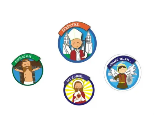 KIT DIGITAL SANTINHAS EM PNG
