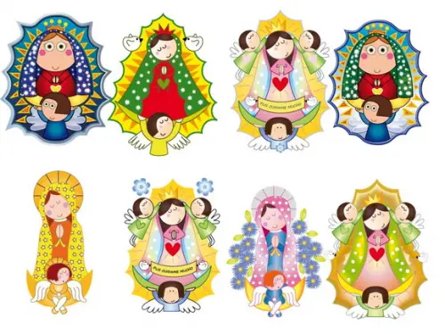 Kit Digital Santinhas em Png