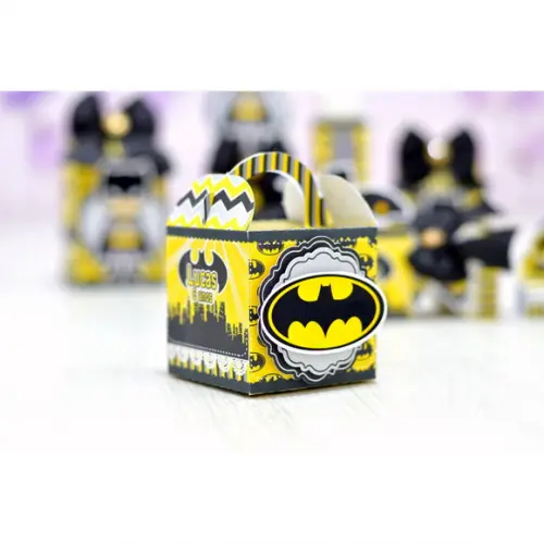 Kit Digital Silhouette Batman Luxo