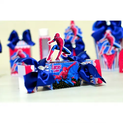 Kit Digital Silhouette Homem Aranha Luxo