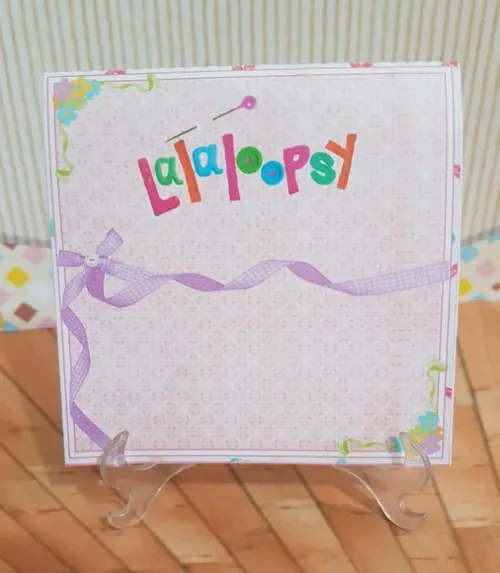 KIT DIGITAL SILHOUETTE LALALOOPSY luxo