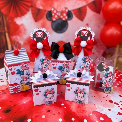 Minnie Vermelha Arquivo de Corte Studio