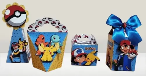 Pokemon Arquivo de Corte Digital Studio e pdf