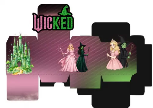 Wicked Arquivo Digital de Corte Studio e pdf