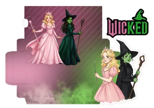Wicked Arquivo Digital de Corte Studio e pdf