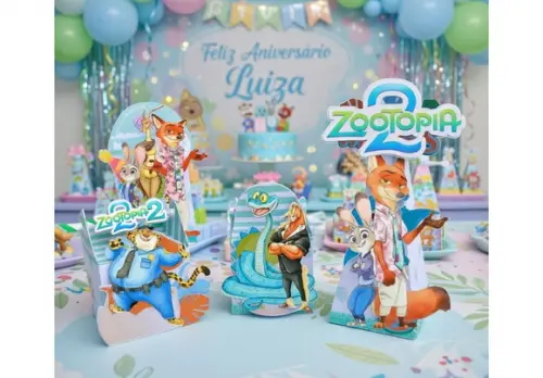 Zootopia 2 Arquivo de Corte Digital Studio e pdf