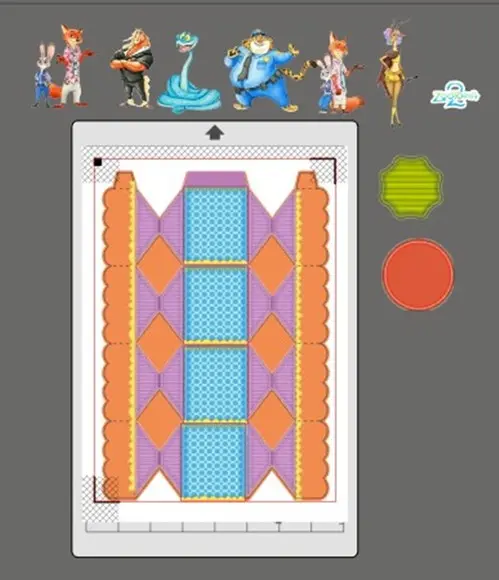 Zootopia 2 Arquivo de Corte Studio e pdf