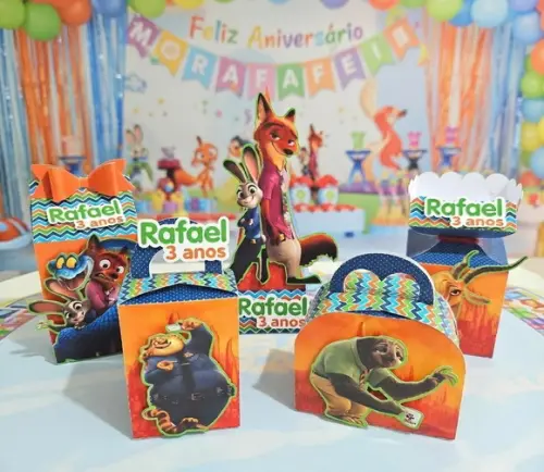Zootopia Arquivo de Corte Studio e pdf
