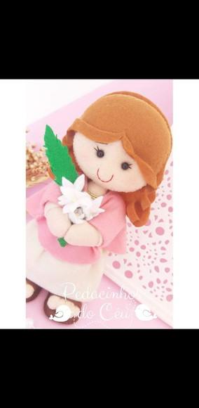 Boneca Santa Maeia Goretti