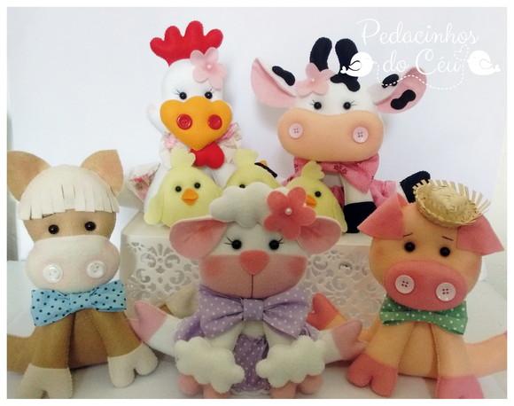 Bonecos Fazendinha