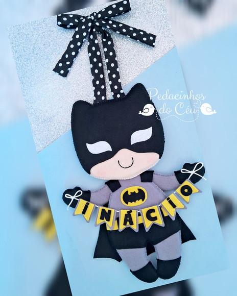 Enfeite de Porta Personalizado Batman
