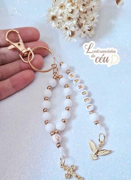 Kit 10 Lembrancinhas Chaveiro Duplo