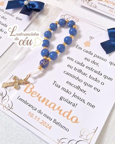 Kit 10 Lembrancinhas Batizado