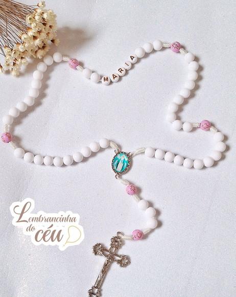 Kit 15 Lembrancinhas e 4 Terços