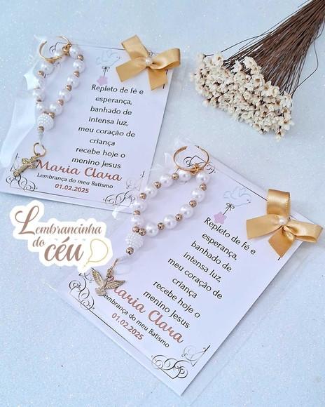 Kit 25 Lembrancinhas Dezena com Chaveiro
