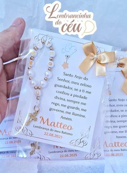 Kit 40 Lembrancinhas Dezena Personalizada com Nome