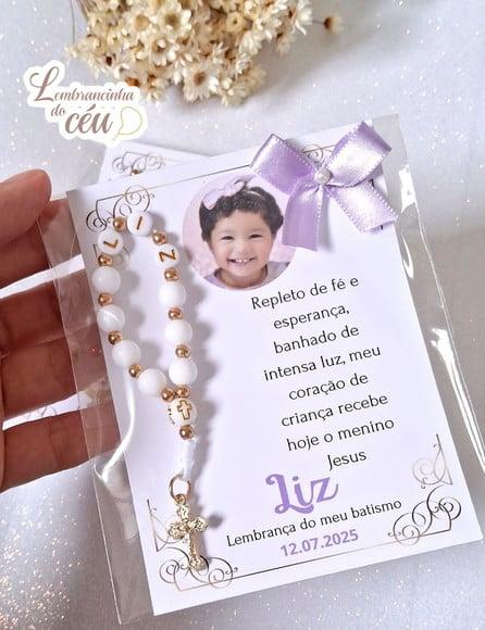Kit 40 Lembrancinhas Dezena Personalizada com Nome