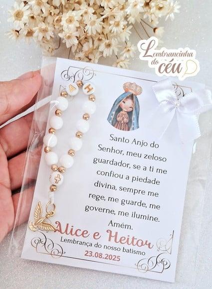 Kit 40 Lembrancinhas Dezena Personalizada com Nome