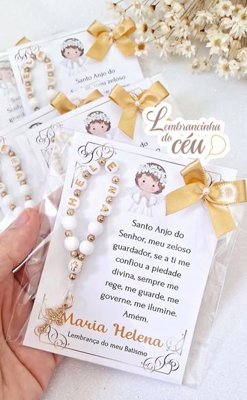 Kit 40 Lembrancinhas Dezena Personalizada com Nome
