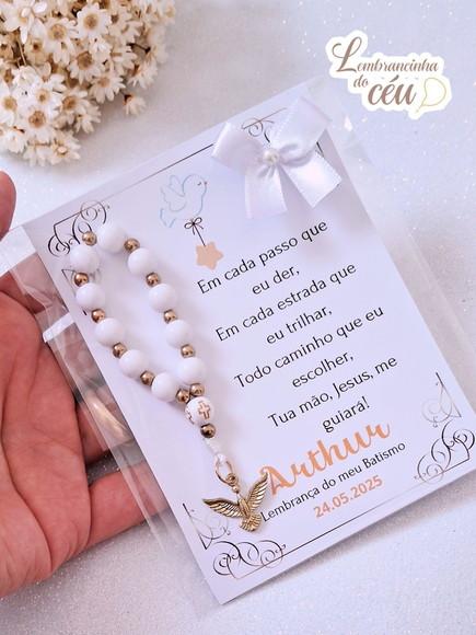 Kit com 20 Lembrancinhas Batismo, Comunhão, Outros