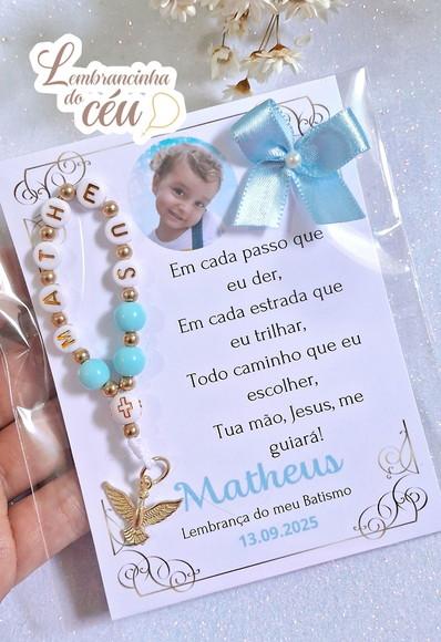 Lembrancinhas para Batizado Personalizada com Foto