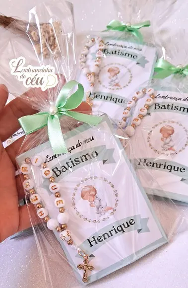 10 Lembrancinhas Dezena + Mini Livrinhos de Orações