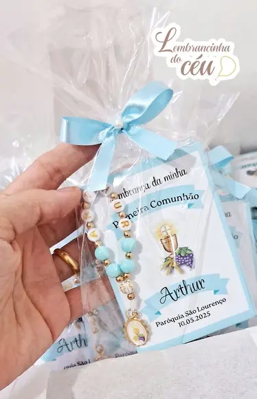 10 Lembrancinhas Dezena + Mini Livrinhos de Orações
