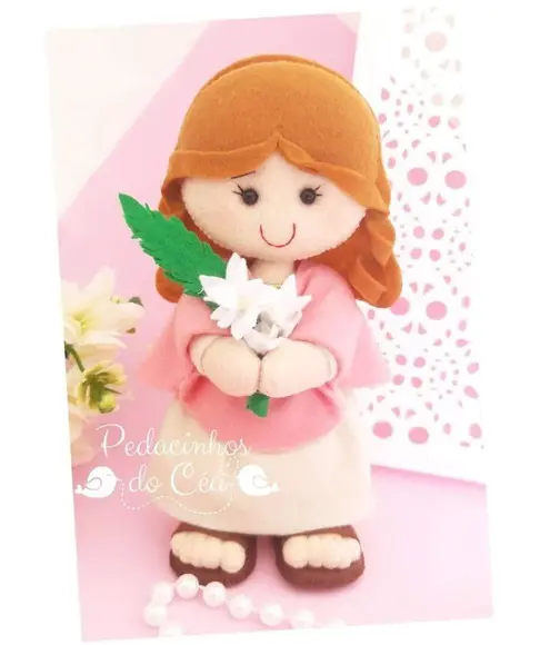 Boneca Santa Maeia Goretti