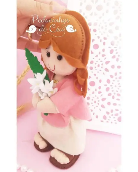 Boneca Santa Maeia Goretti