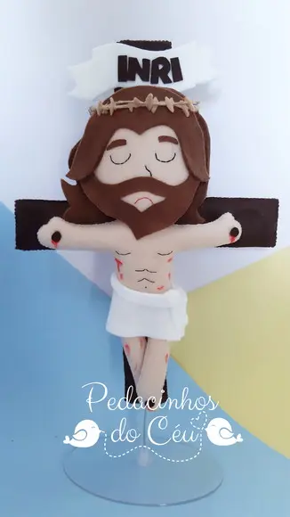 Boneco Jesus Crucificado
