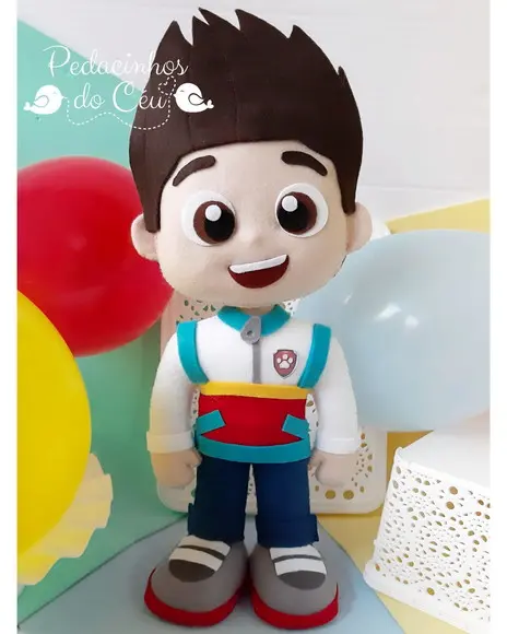 Boneco para Decoração Rider - Patrulha Canina