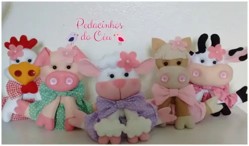 Bonecos Fazendinha