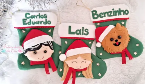 Botinha de Natal Personalizada