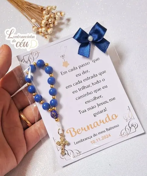 Kit 10 Lembrancinhas Batizado